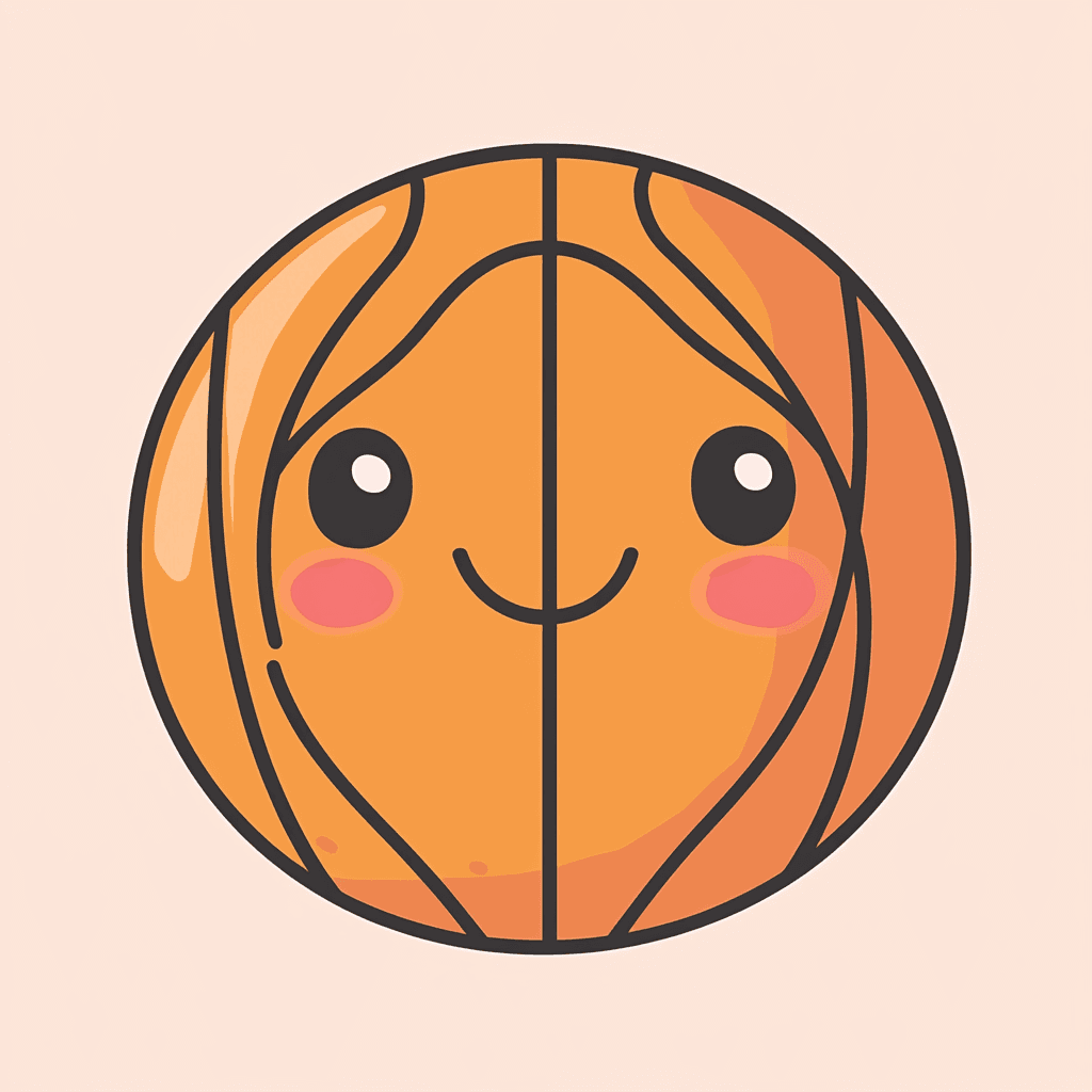 Basketball Flare original repeating artwork