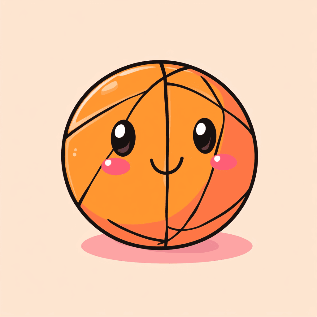 Basketball Show original repeating artwork