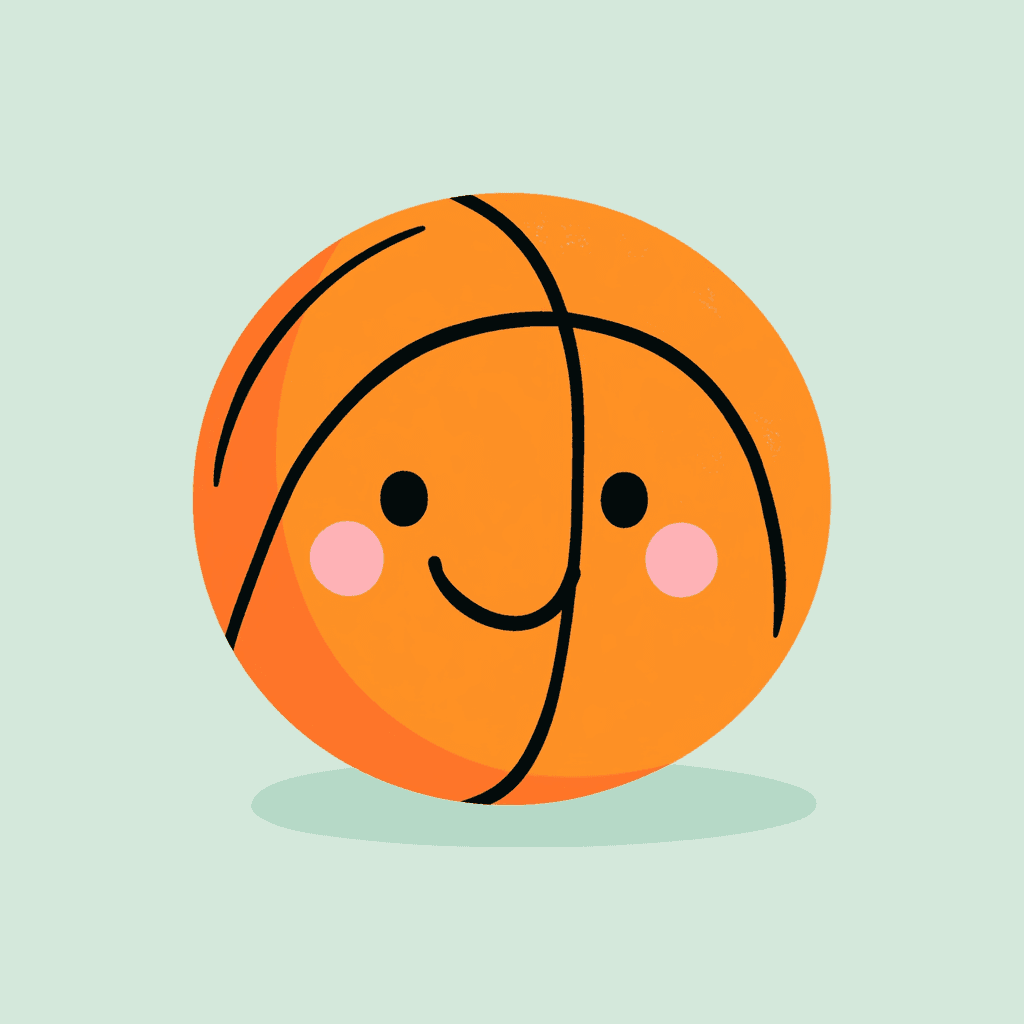 Basketball Shade original repeating artwork