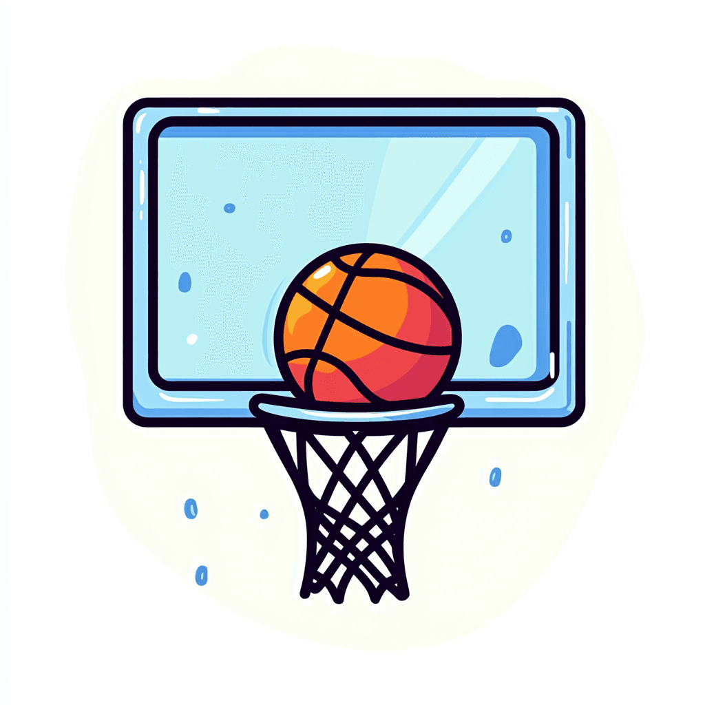 Basketball 019 original repeating artwork