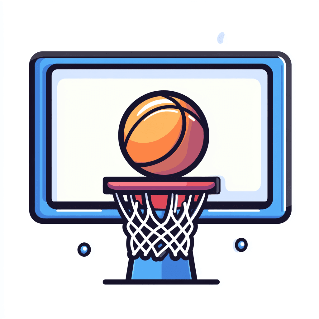 Basketball 039 original repeating artwork