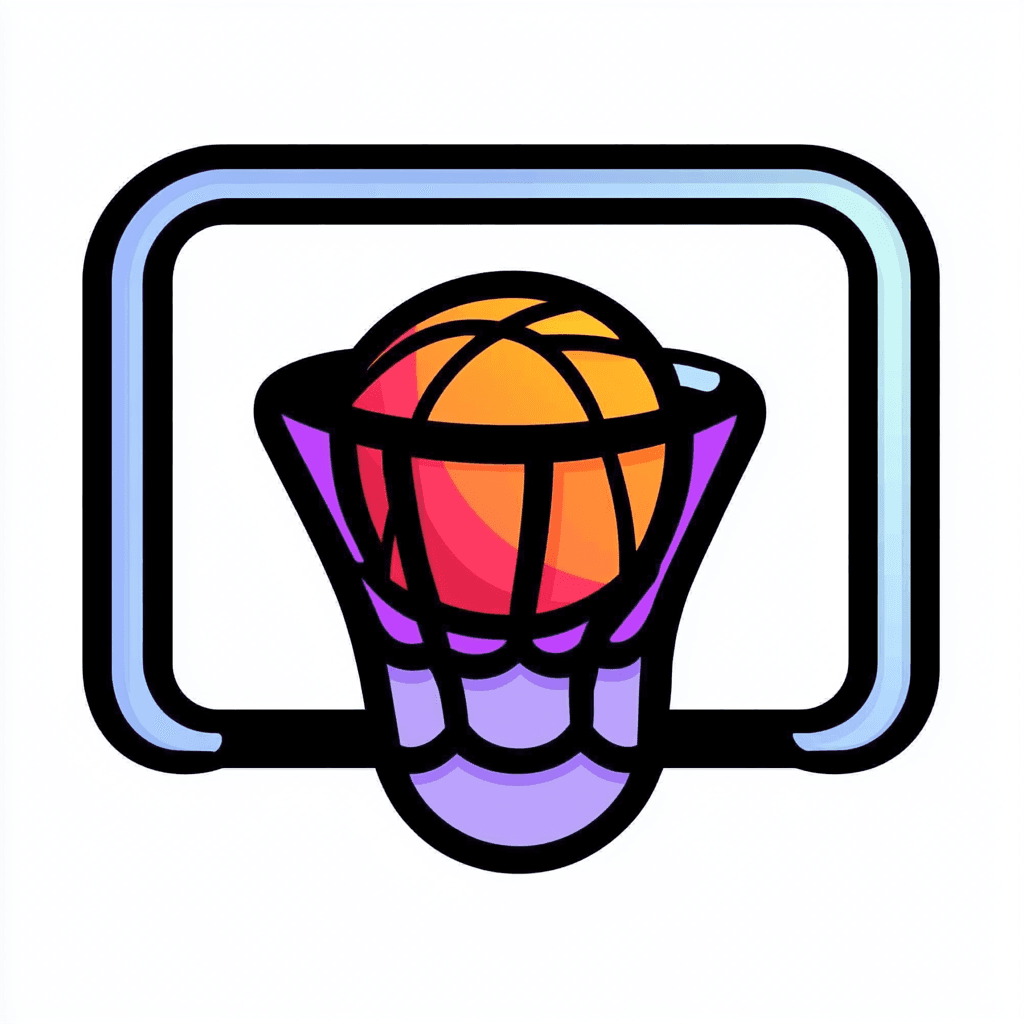 Basketball Prism original repeating artwork