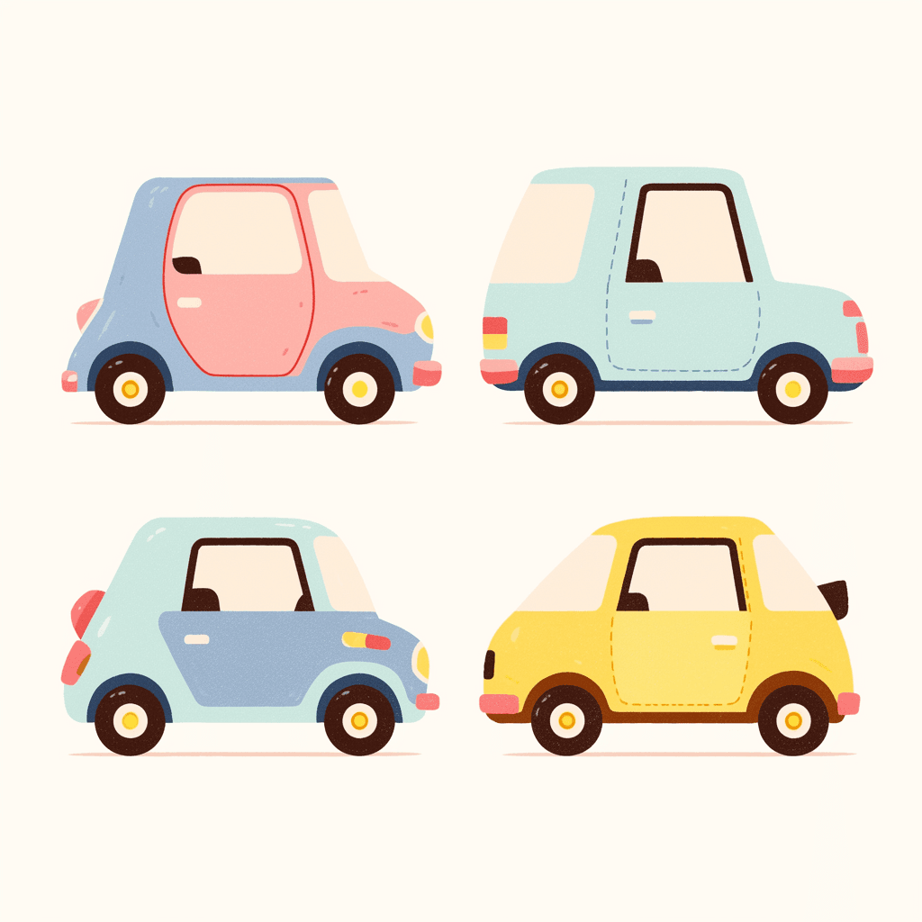 Car 813 original repeating artwork
