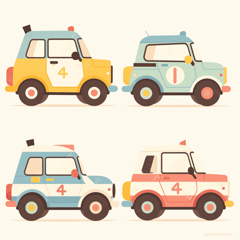 Car 896 original repeating artwork