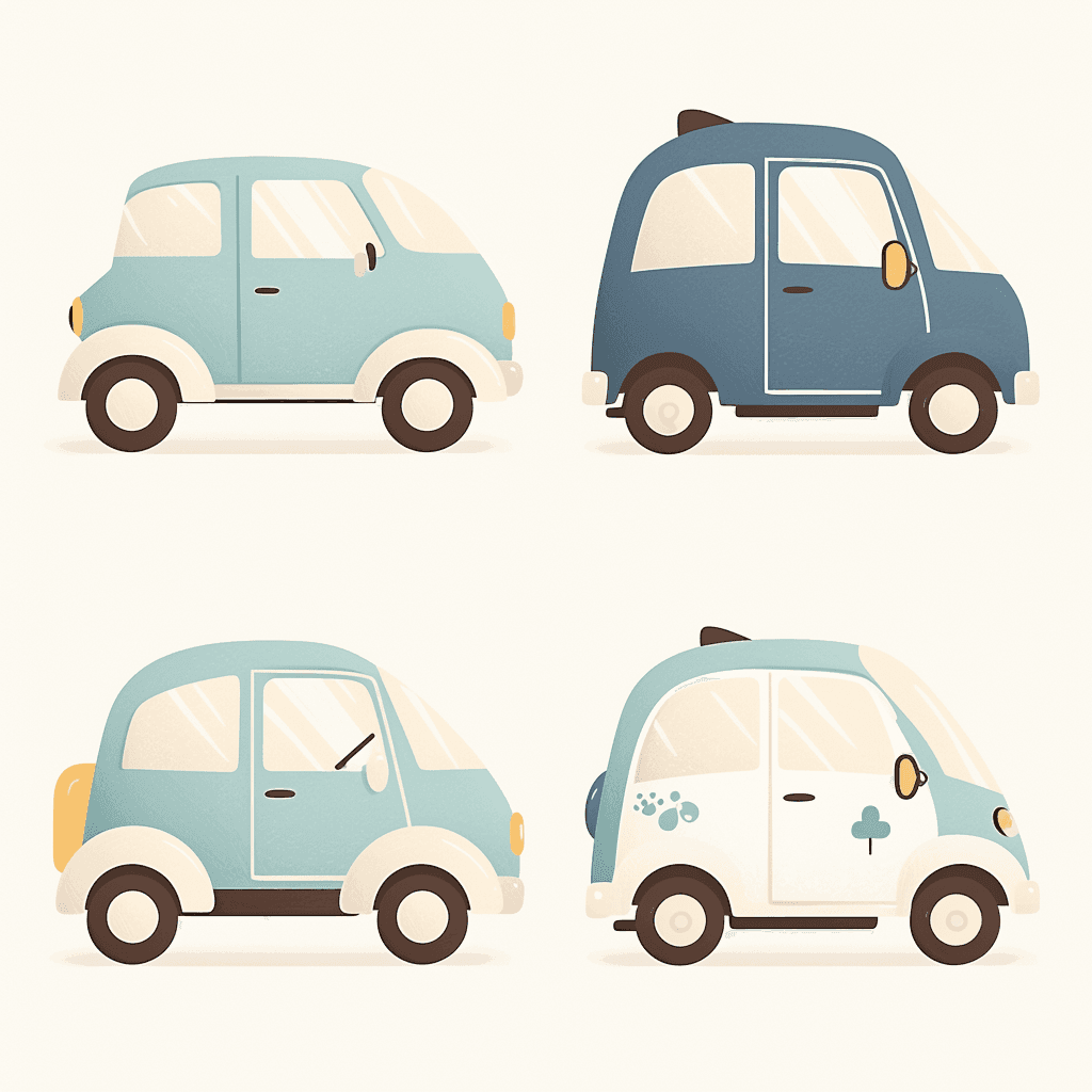 Car 309 original repeating artwork