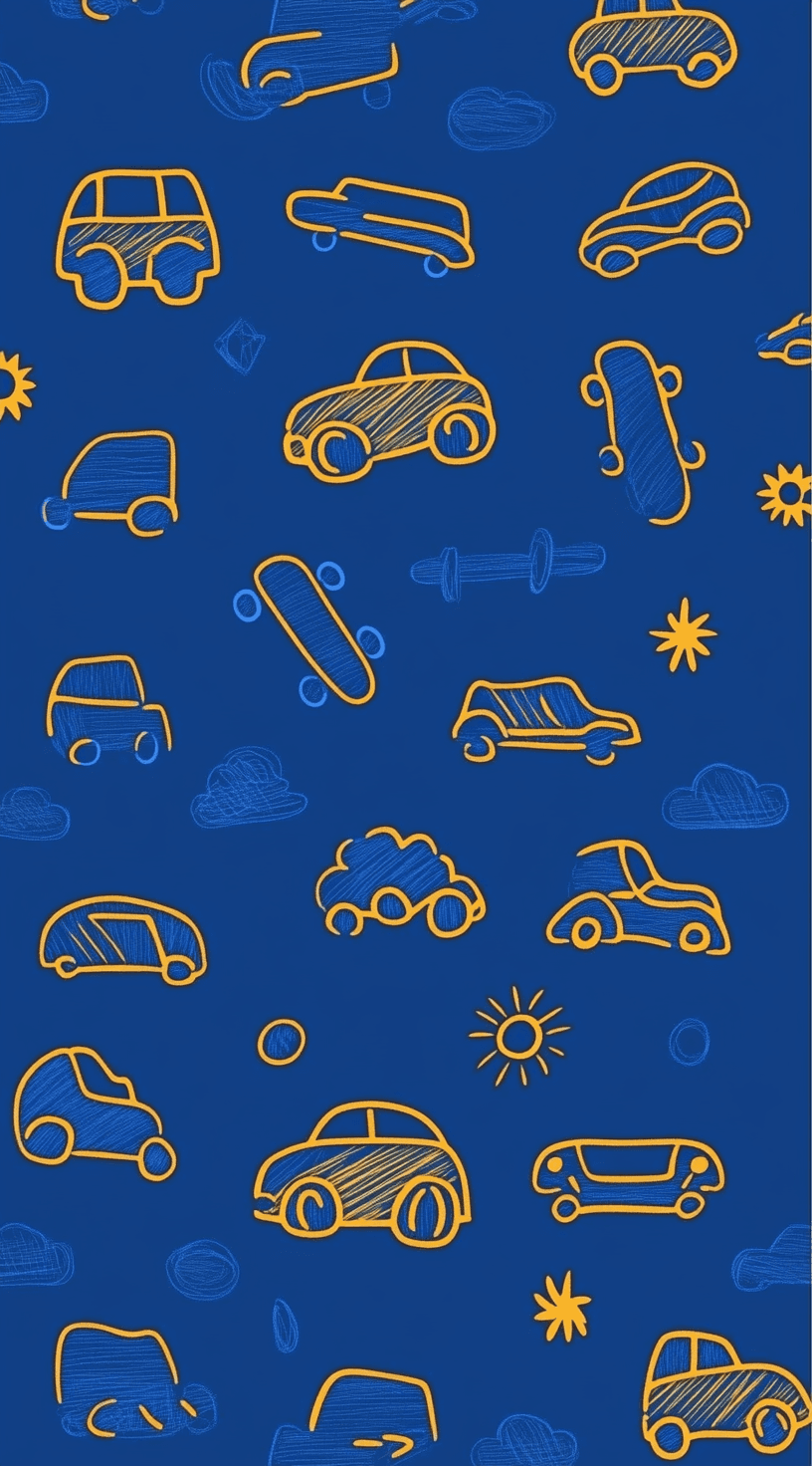 Car 764 original repeating artwork