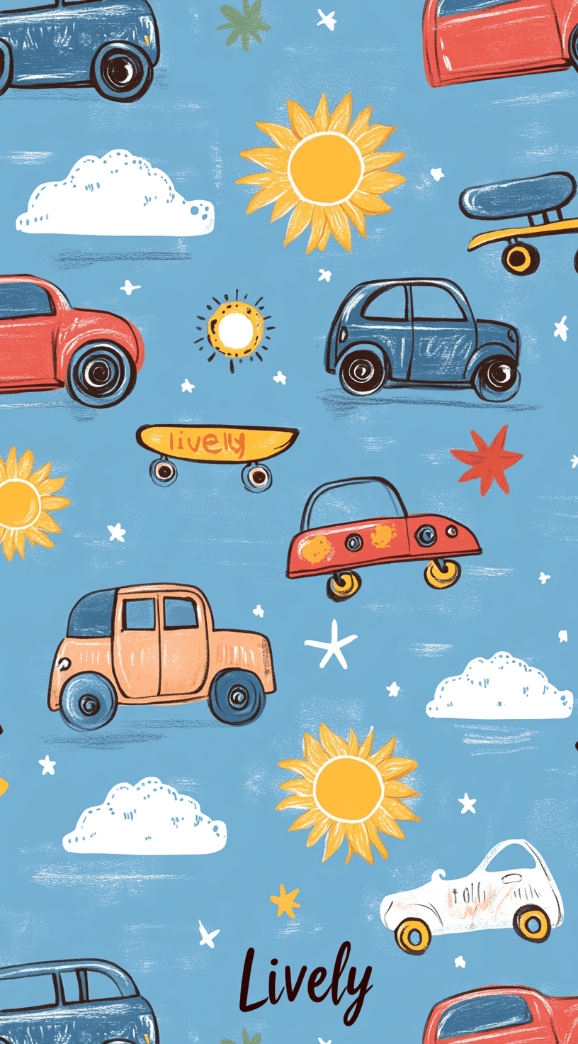 Car 119 original repeating artwork
