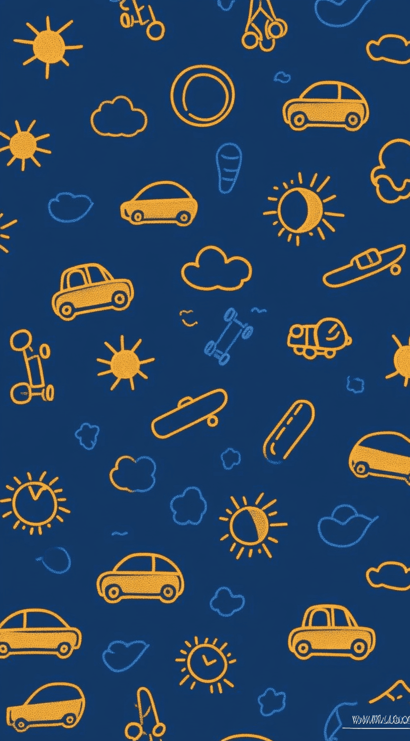 Car 846 original repeating artwork