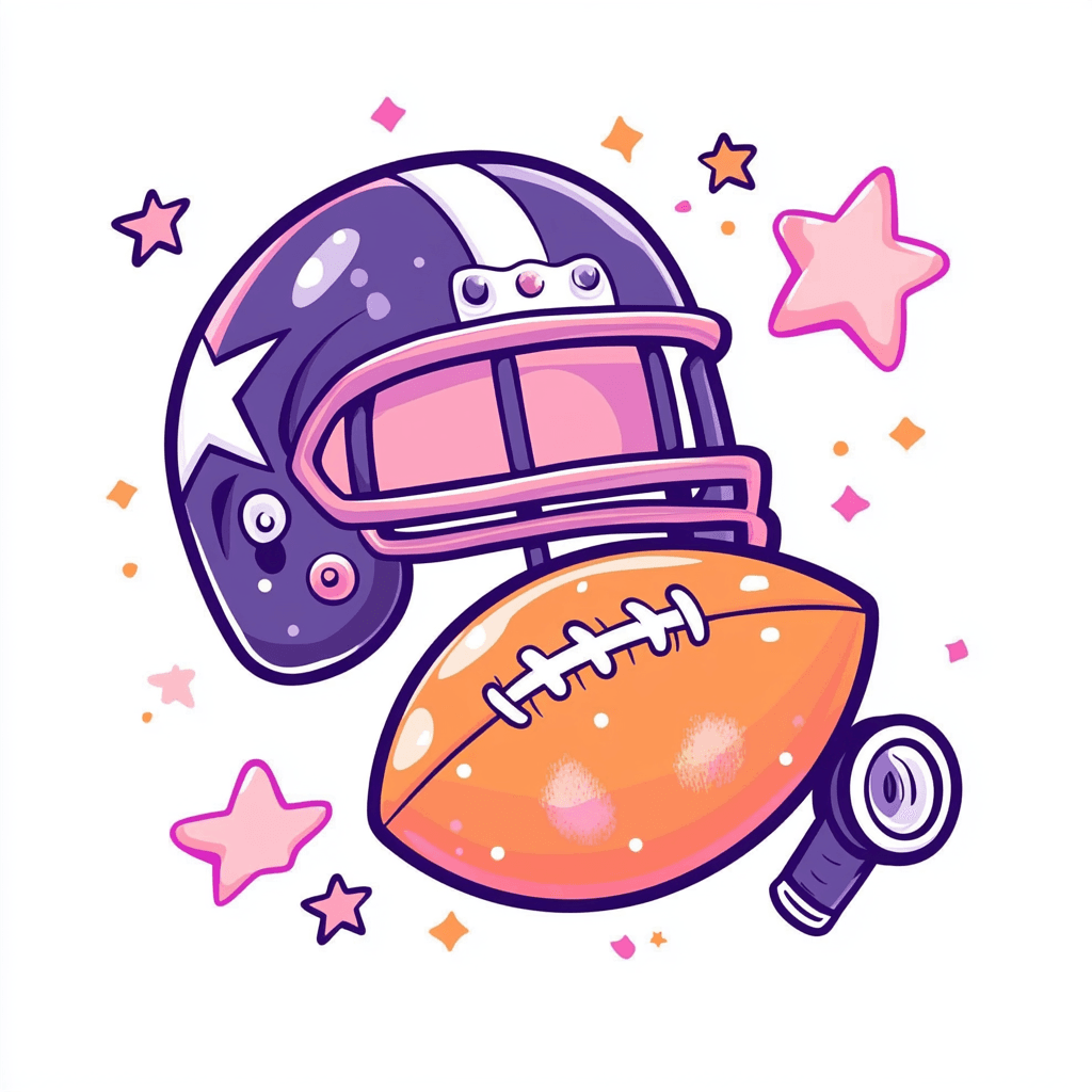 Football Helmet 001 original repeating artwork