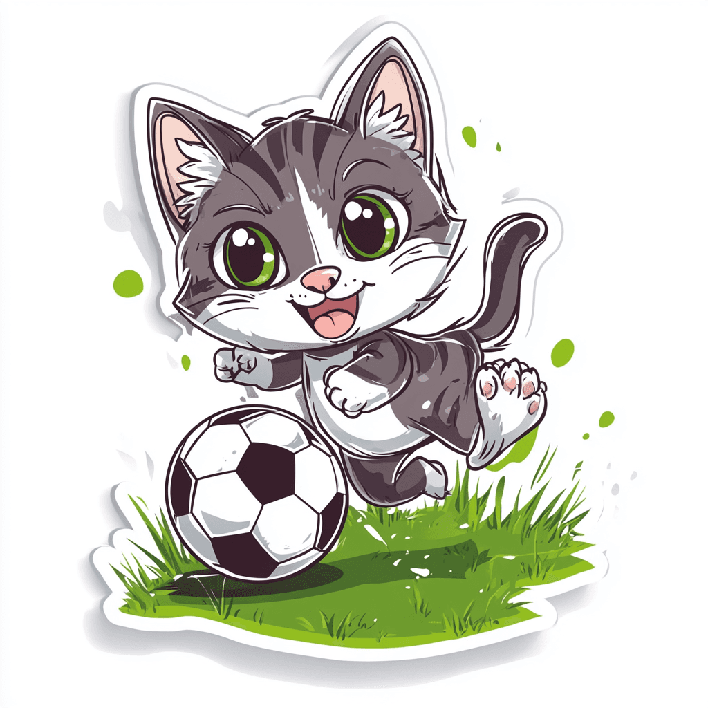 Cat 033 original repeating artwork