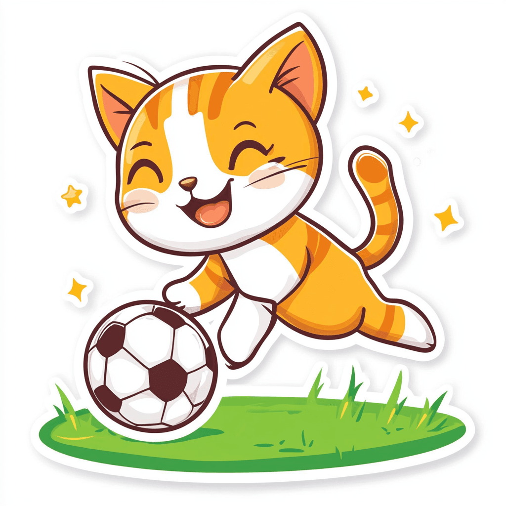 Cat 076 original repeating artwork
