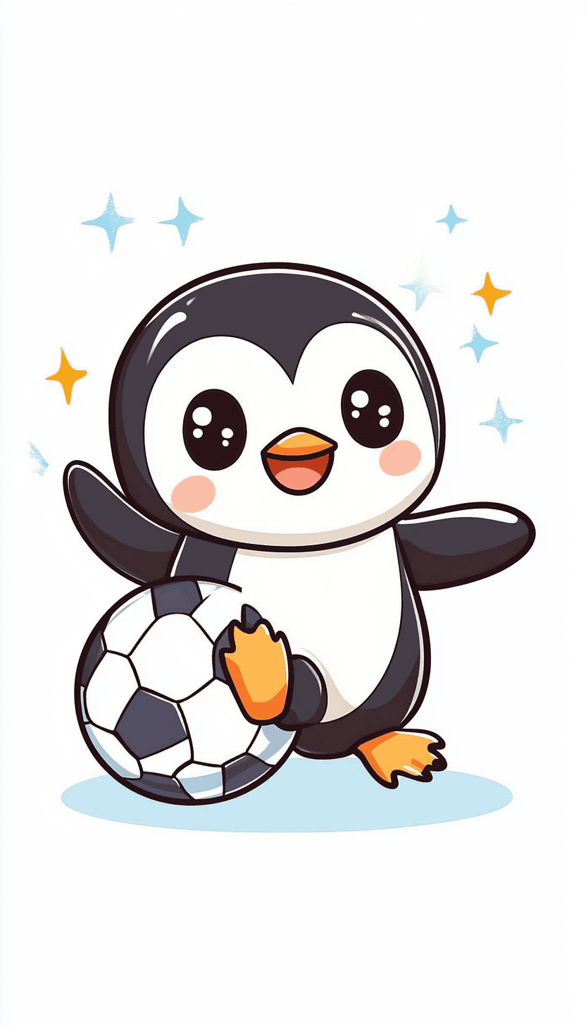 Penguin 069 original repeating artwork