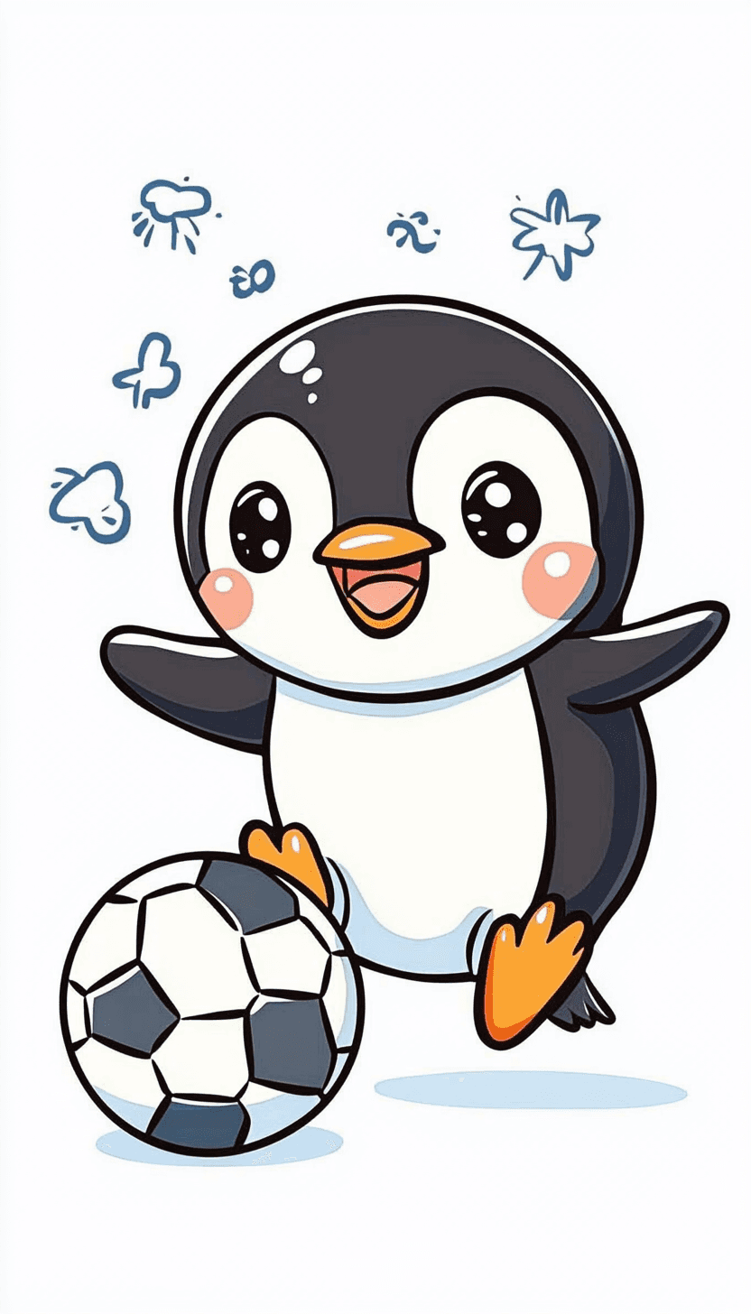 Penguin 079 original repeating artwork