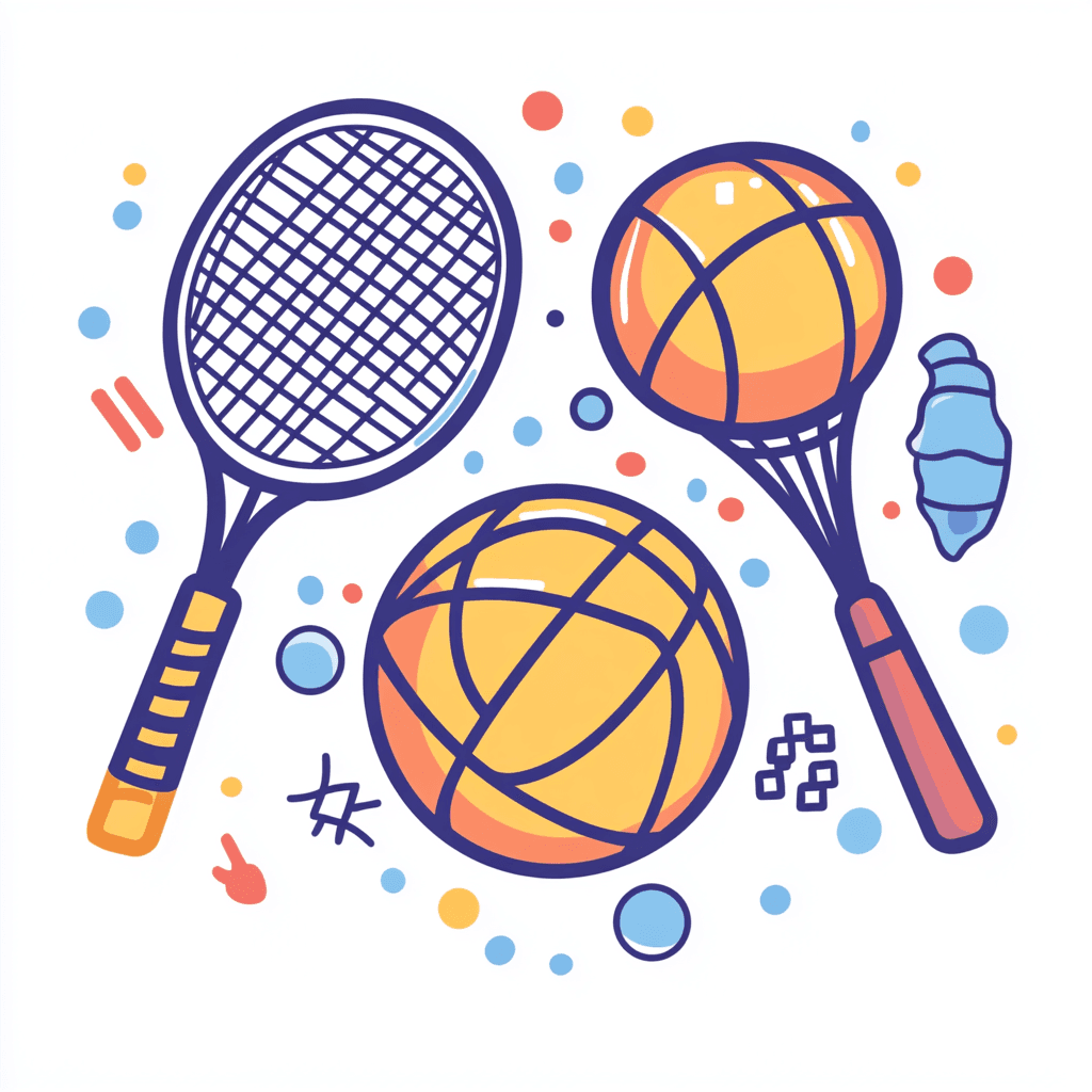 Volleyball Kick original repeating artwork