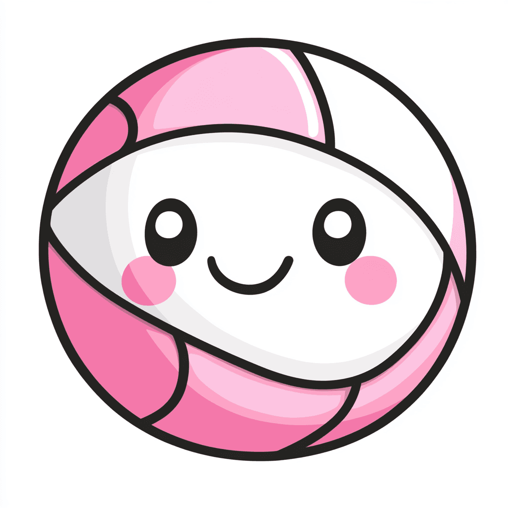 Volleyball Loop original repeating artwork