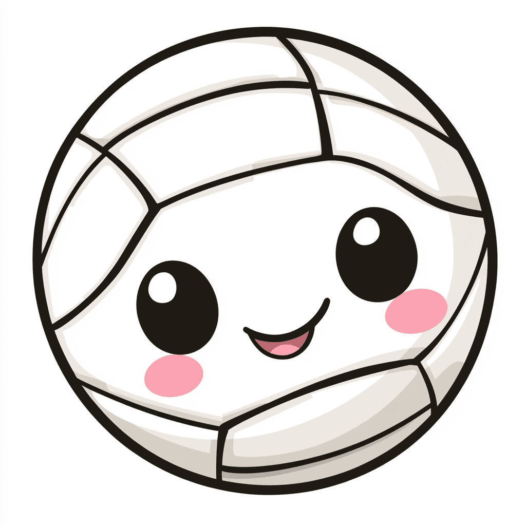 Volleyball Collective original repeating artwork