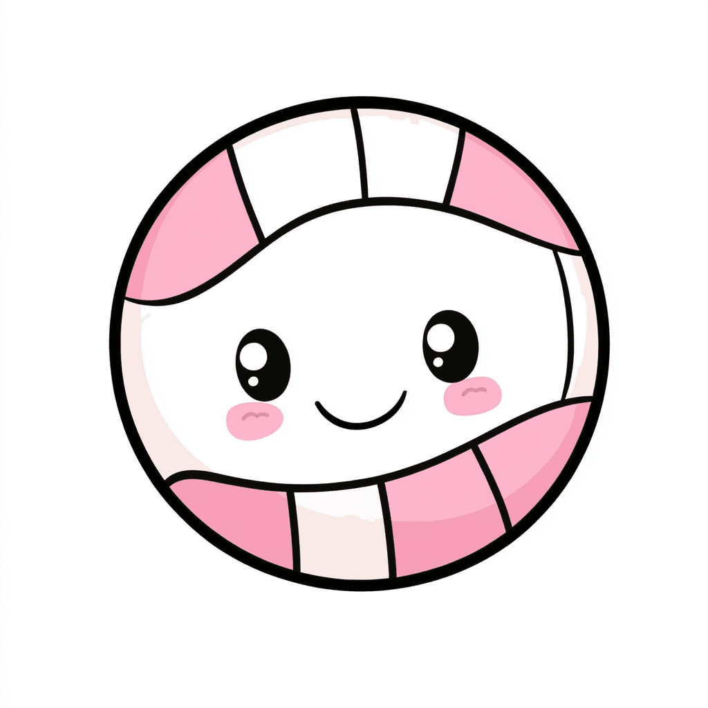 Volleyball Club original repeating artwork