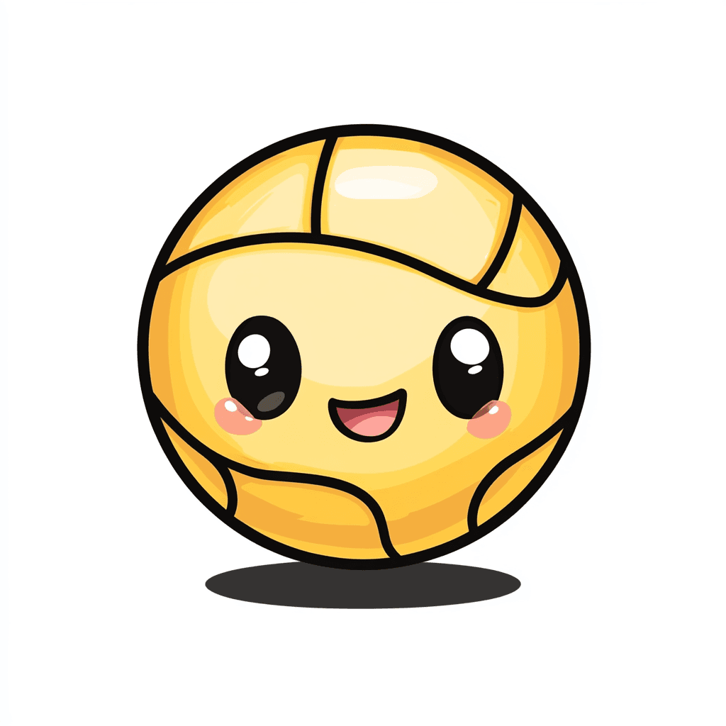 Volleyball Buzz original repeating artwork