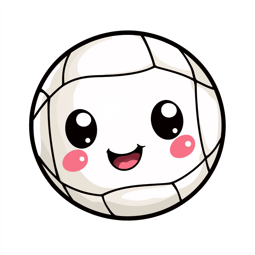 Volleyball Groove original repeating artwork