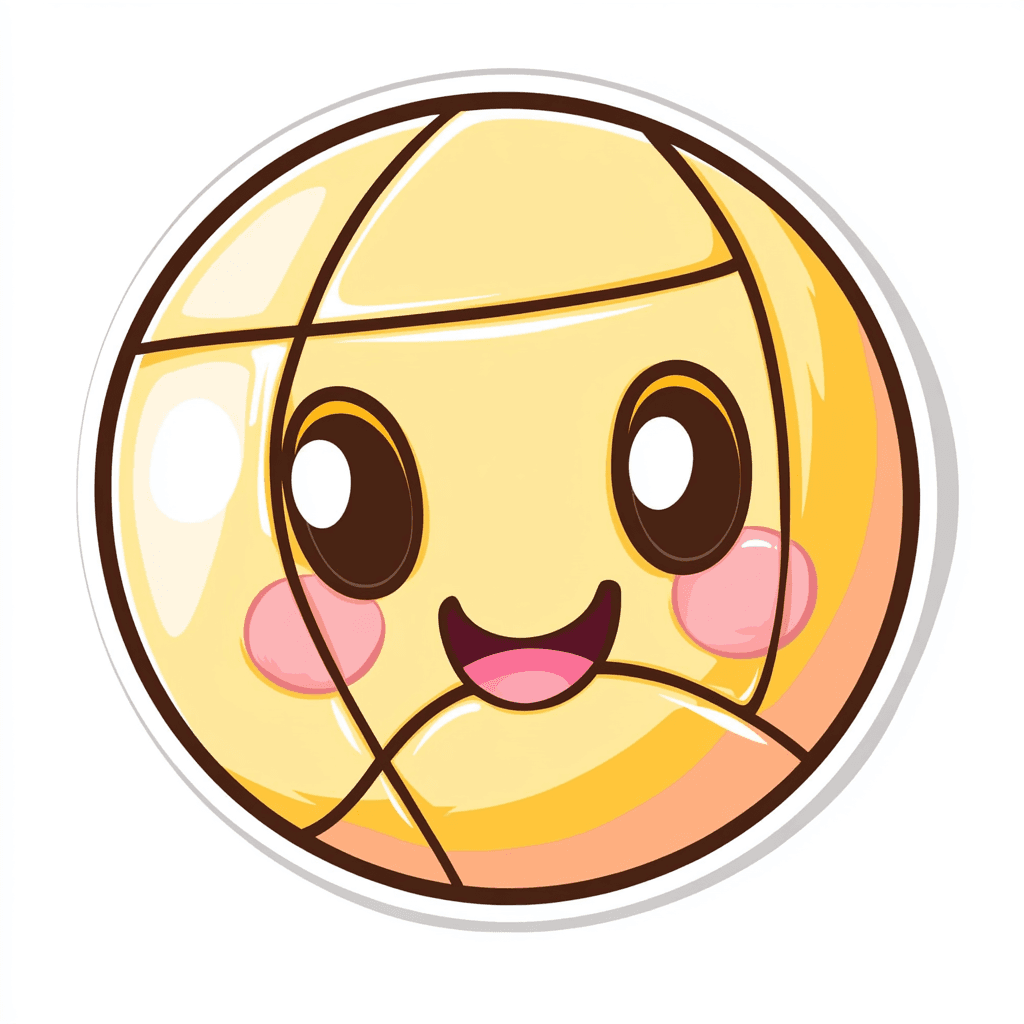 Volleyball Pop original repeating artwork