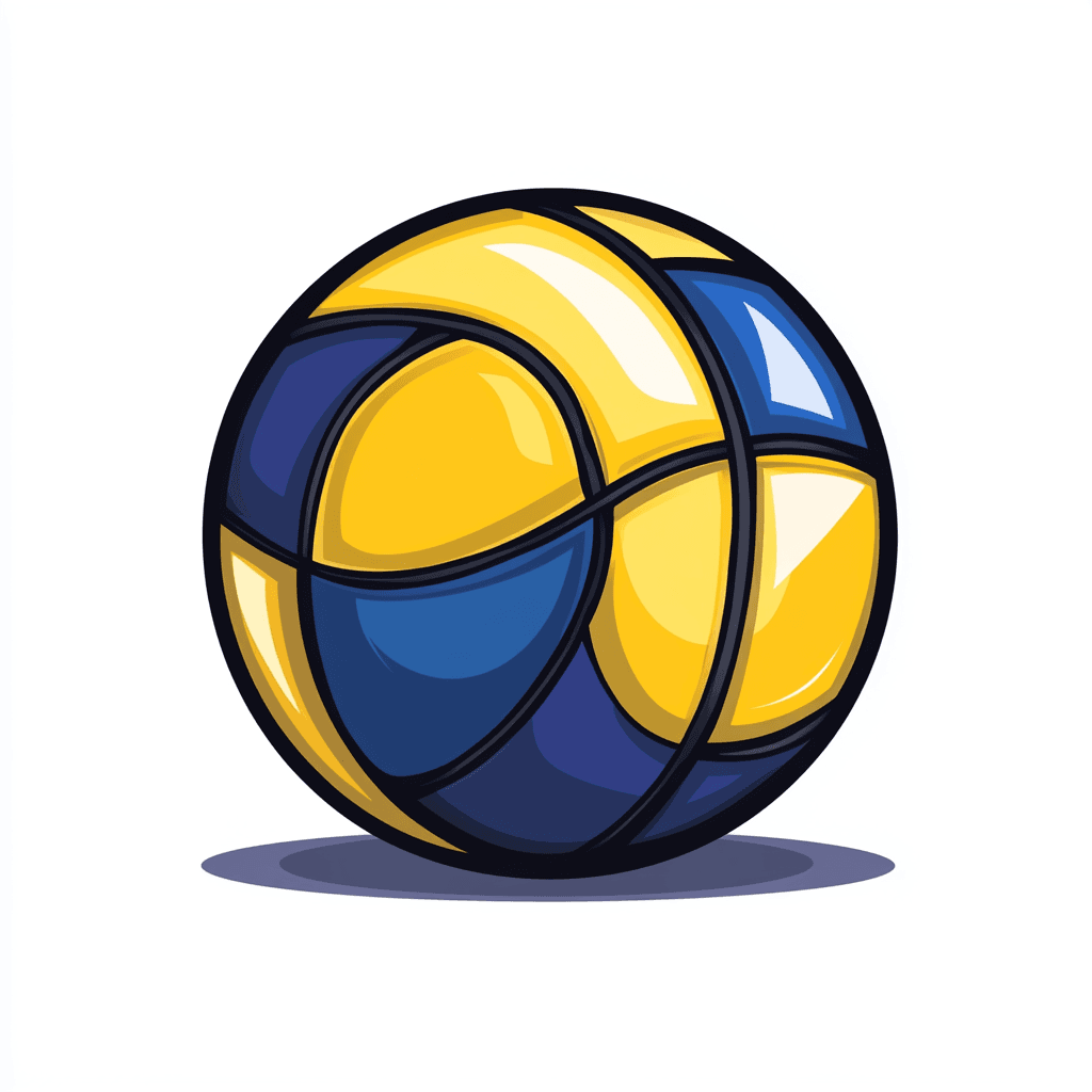 Volleyball Tribe original repeating artwork