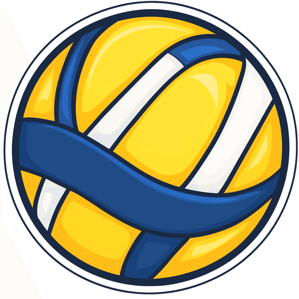Volleyball Tune original repeating artwork