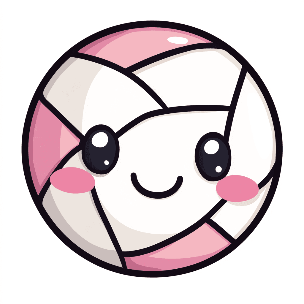 Volleyball Bounce original repeating artwork