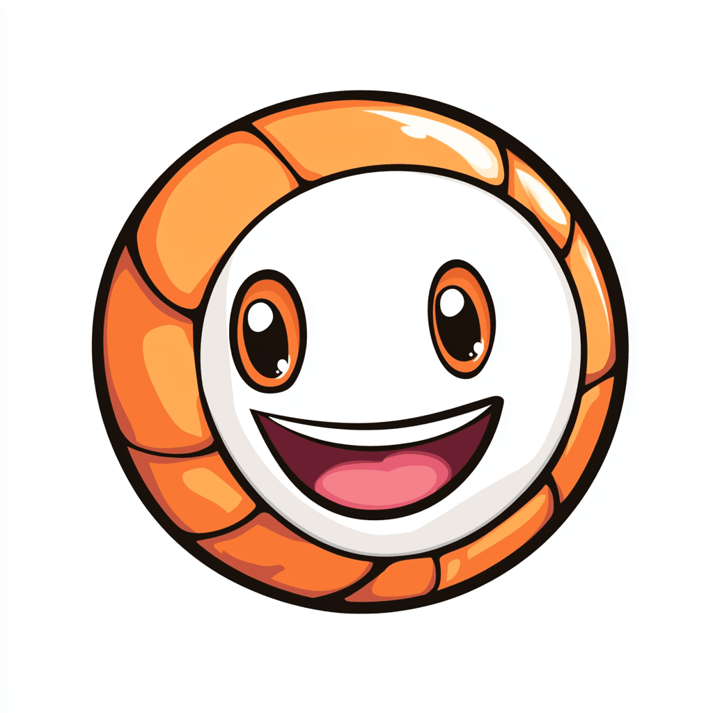 Volleyball Carnival original repeating artwork