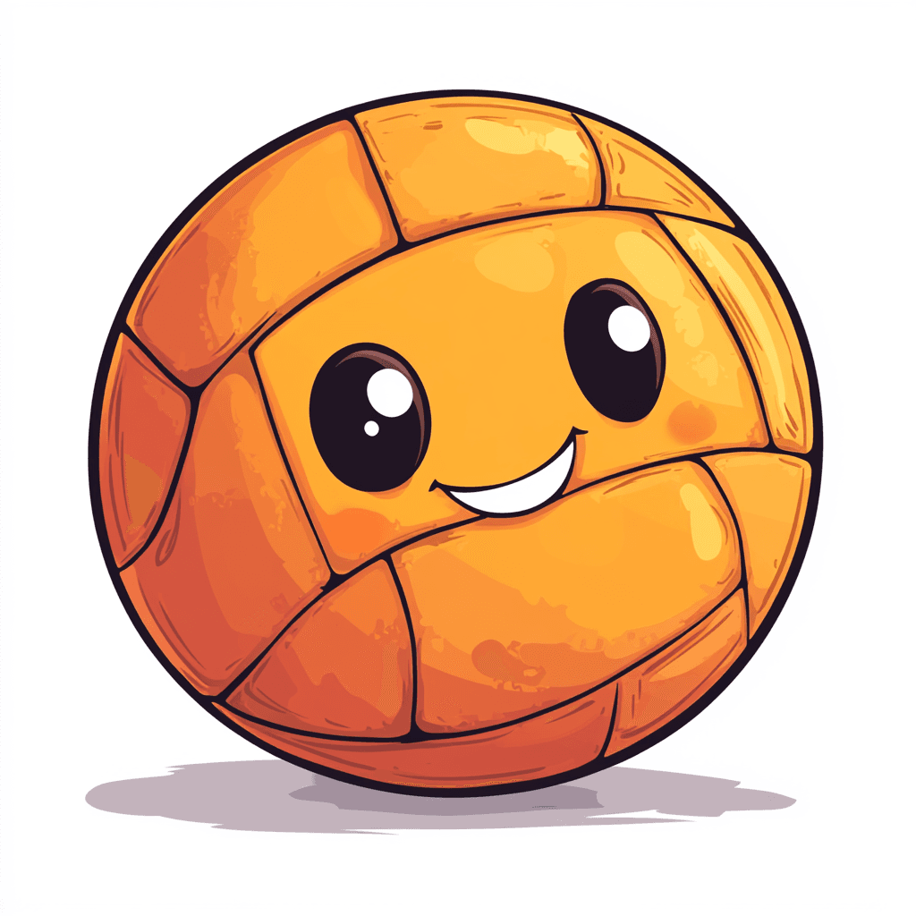 Volleyball Squad original repeating artwork