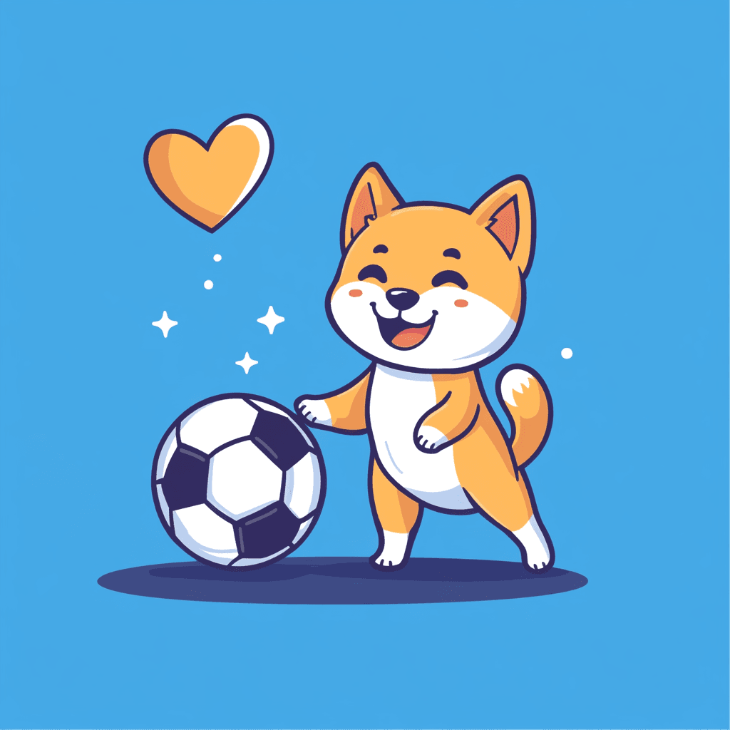 Puppy Show original repeating artwork