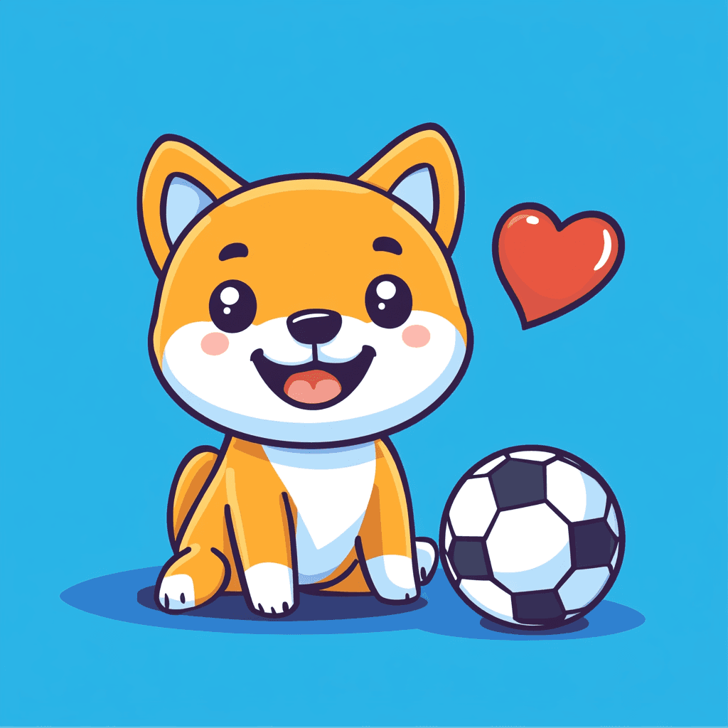Puppy Roam original repeating artwork
