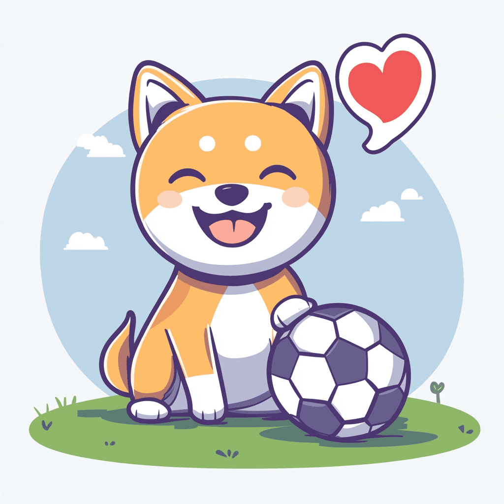 Puppy Burst original repeating artwork
