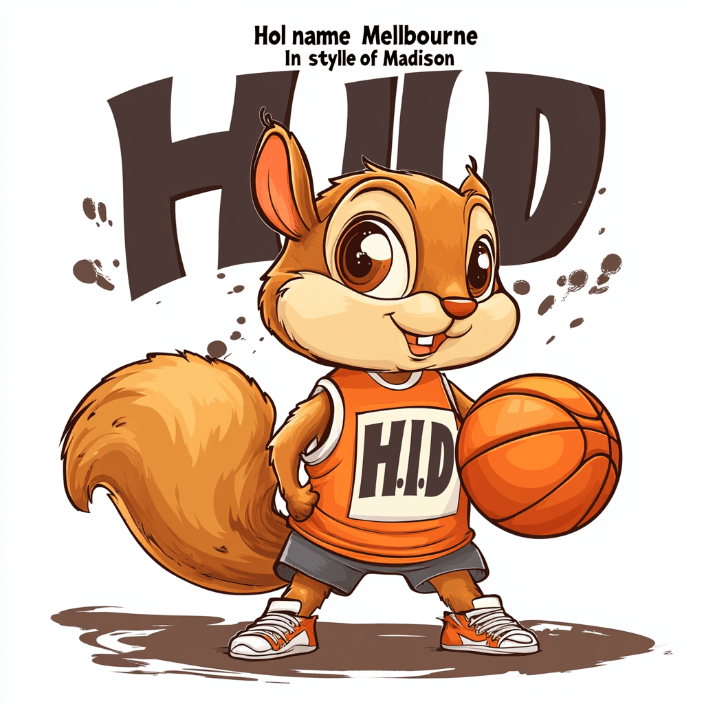 Squirrel Collective original repeating artwork