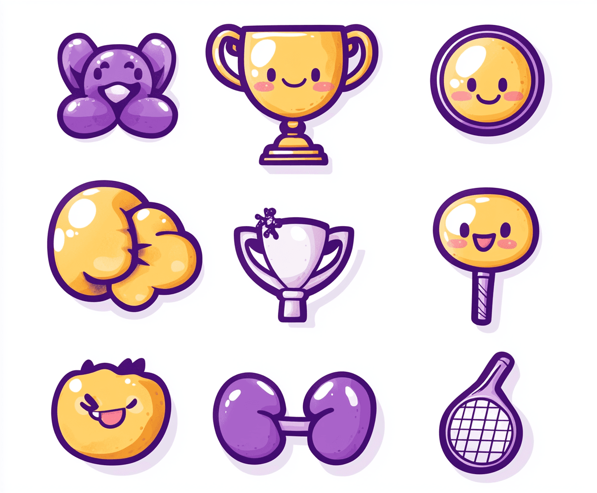 Sports Icon Team original repeating artwork