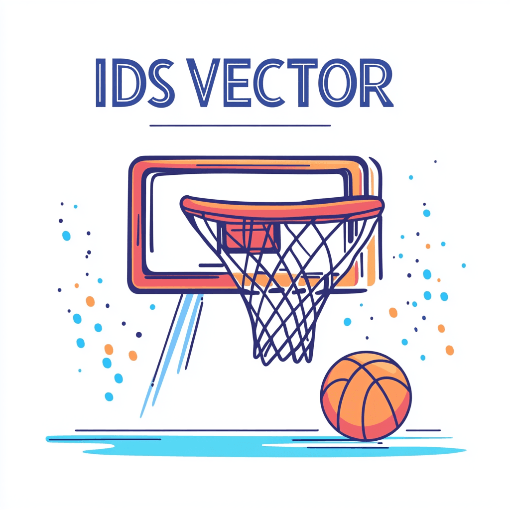 Basketball Mono original repeating artwork