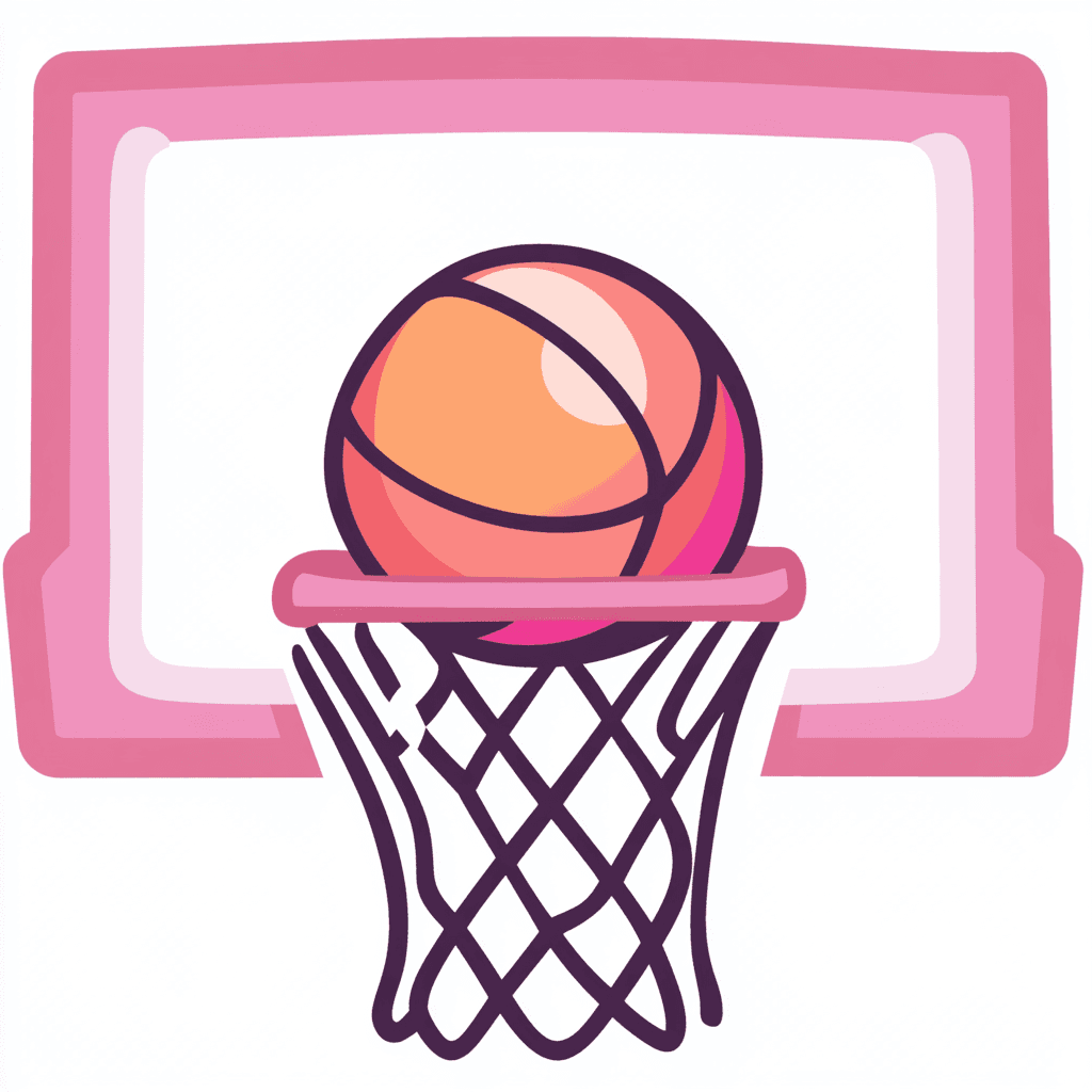 Basketball Fizz original repeating artwork