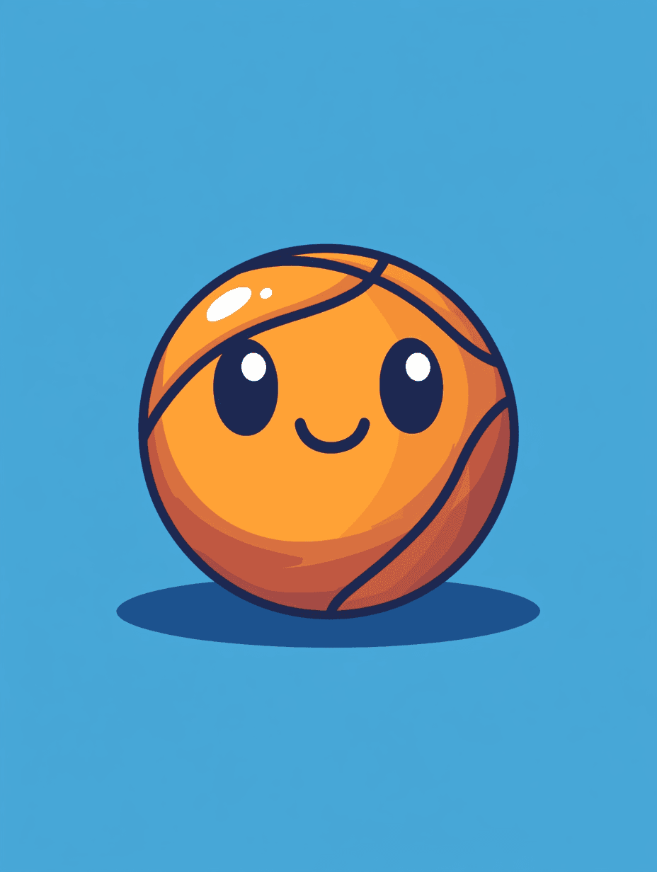 Basketball Buzz original repeating artwork