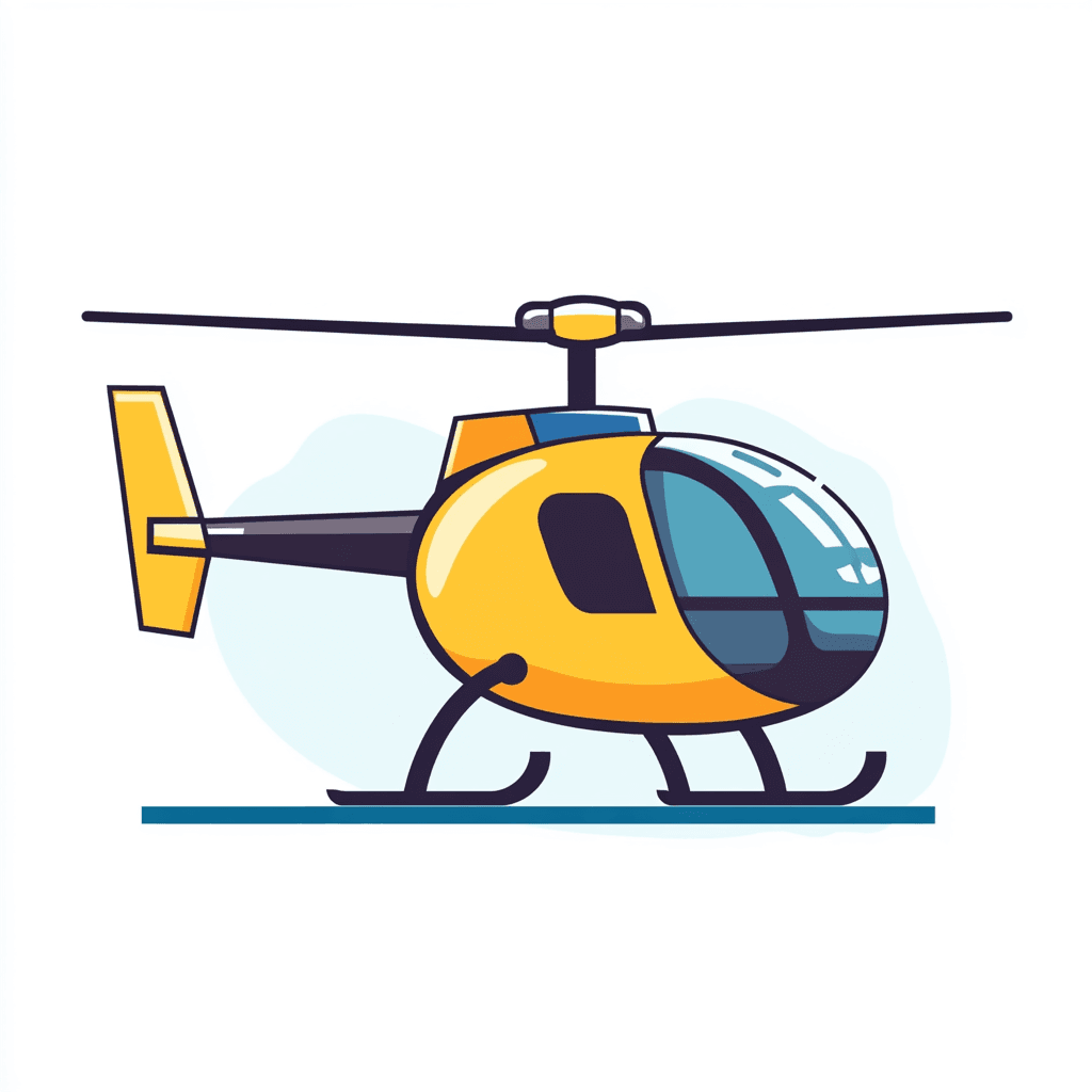 Helicopter Fair original repeating artwork