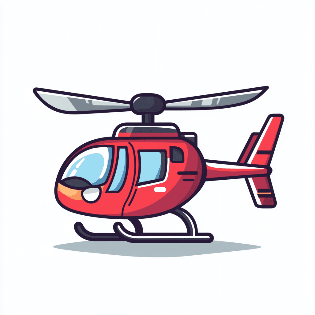 Helicopter 005 original repeating artwork