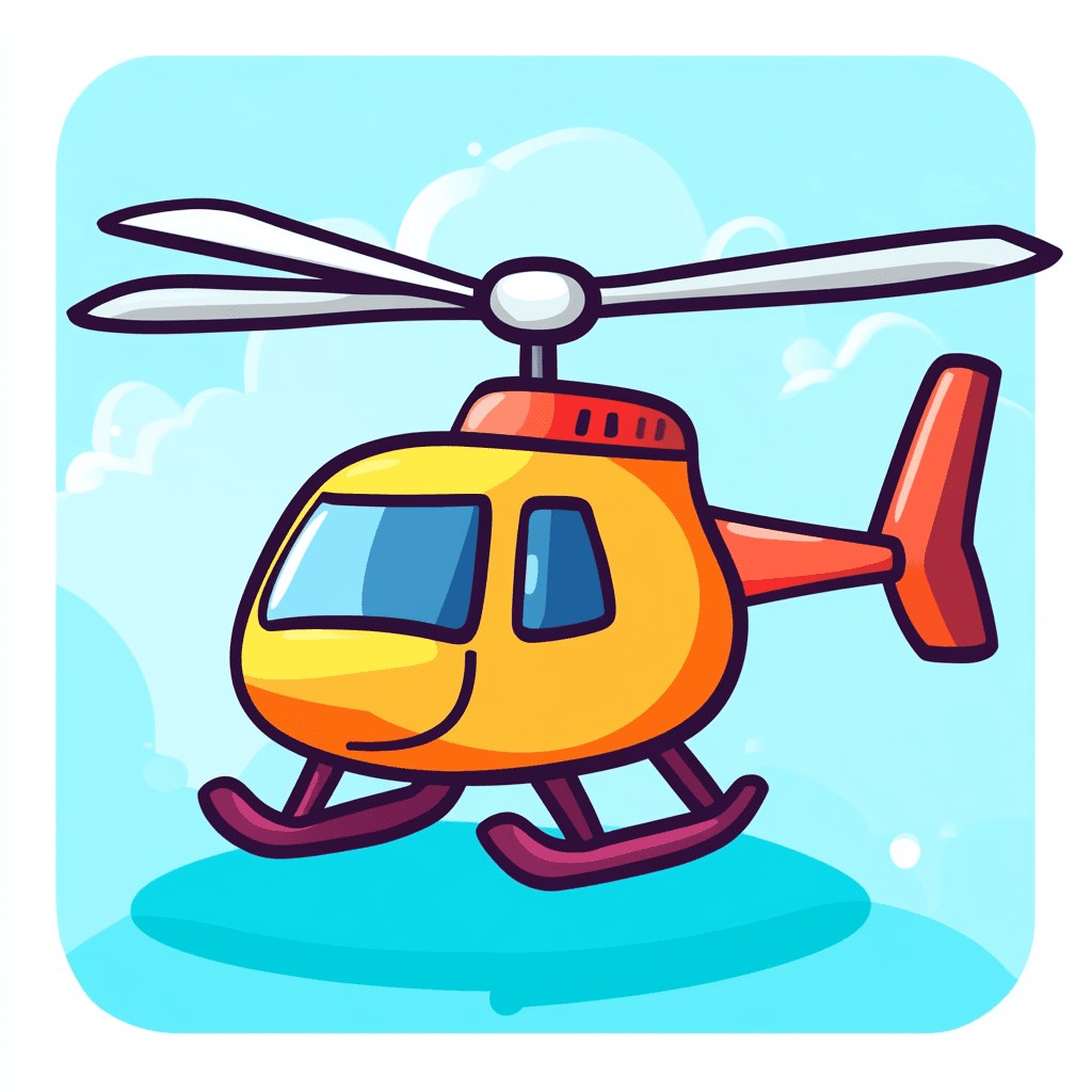 Helicopter Jam original repeating artwork