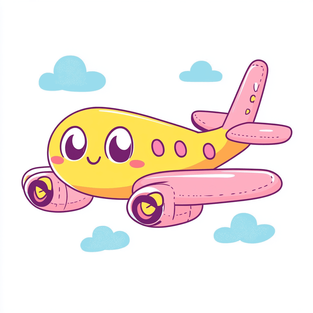 Airplane Valley original repeating artwork