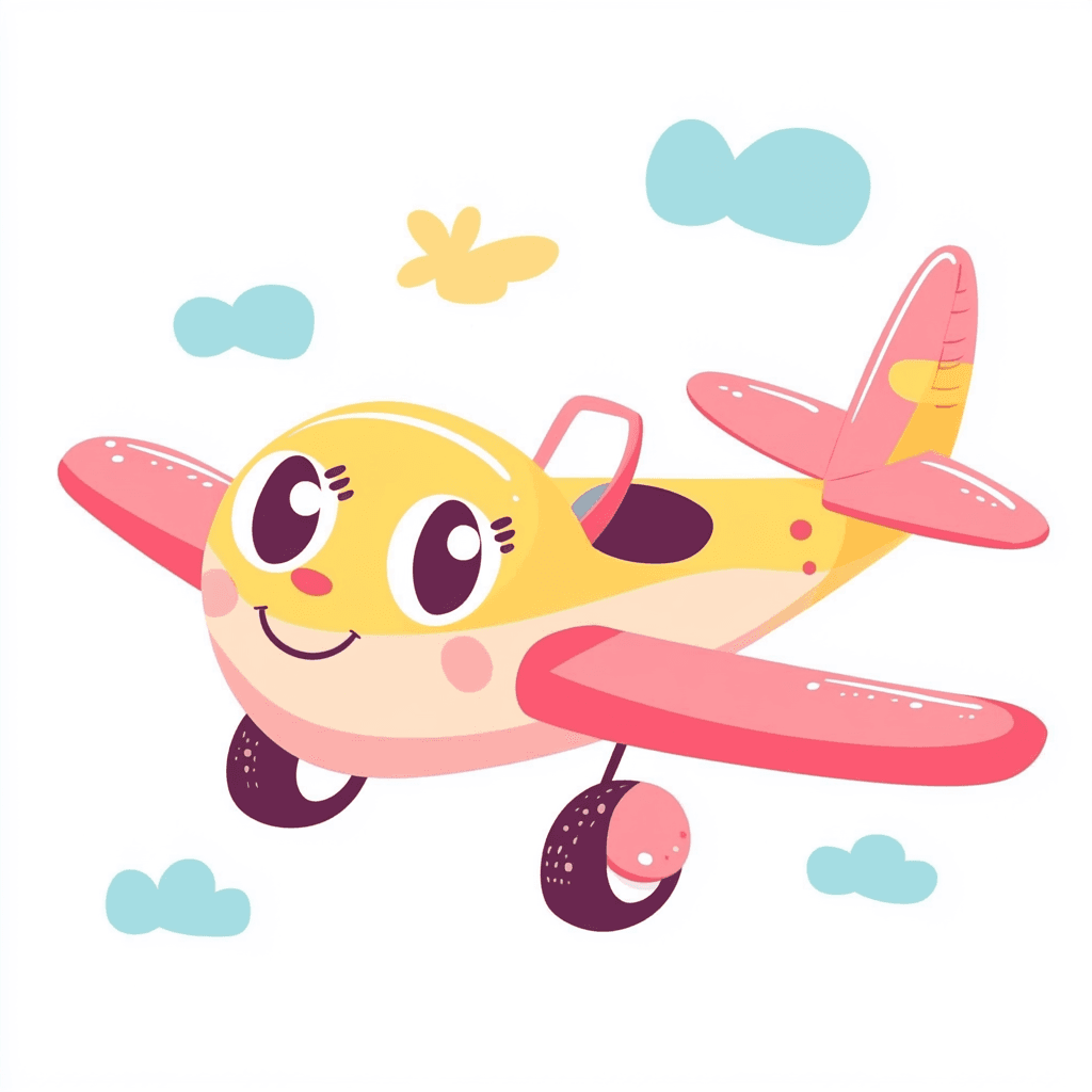Airplane 175 original repeating artwork