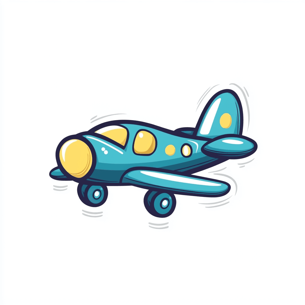 Airplane 223 original repeating artwork