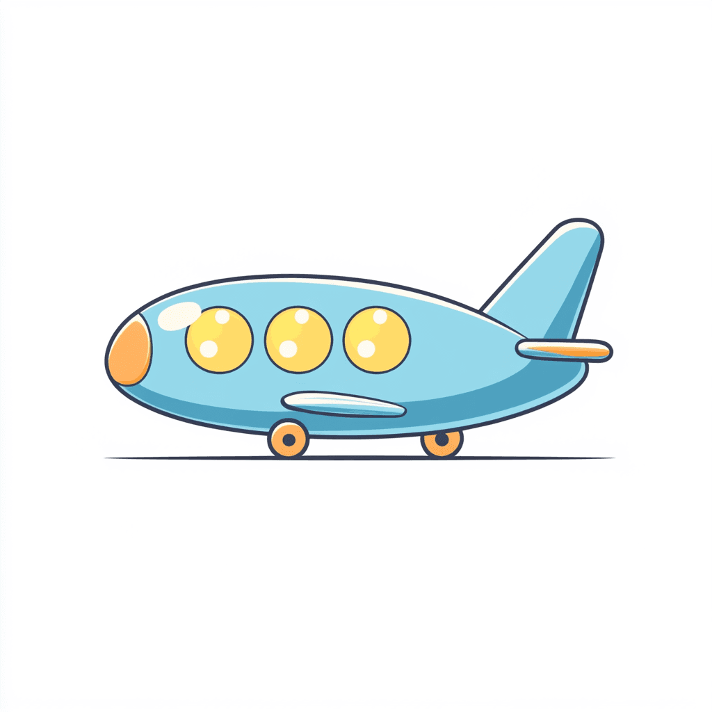 Airplane Avenue original repeating artwork