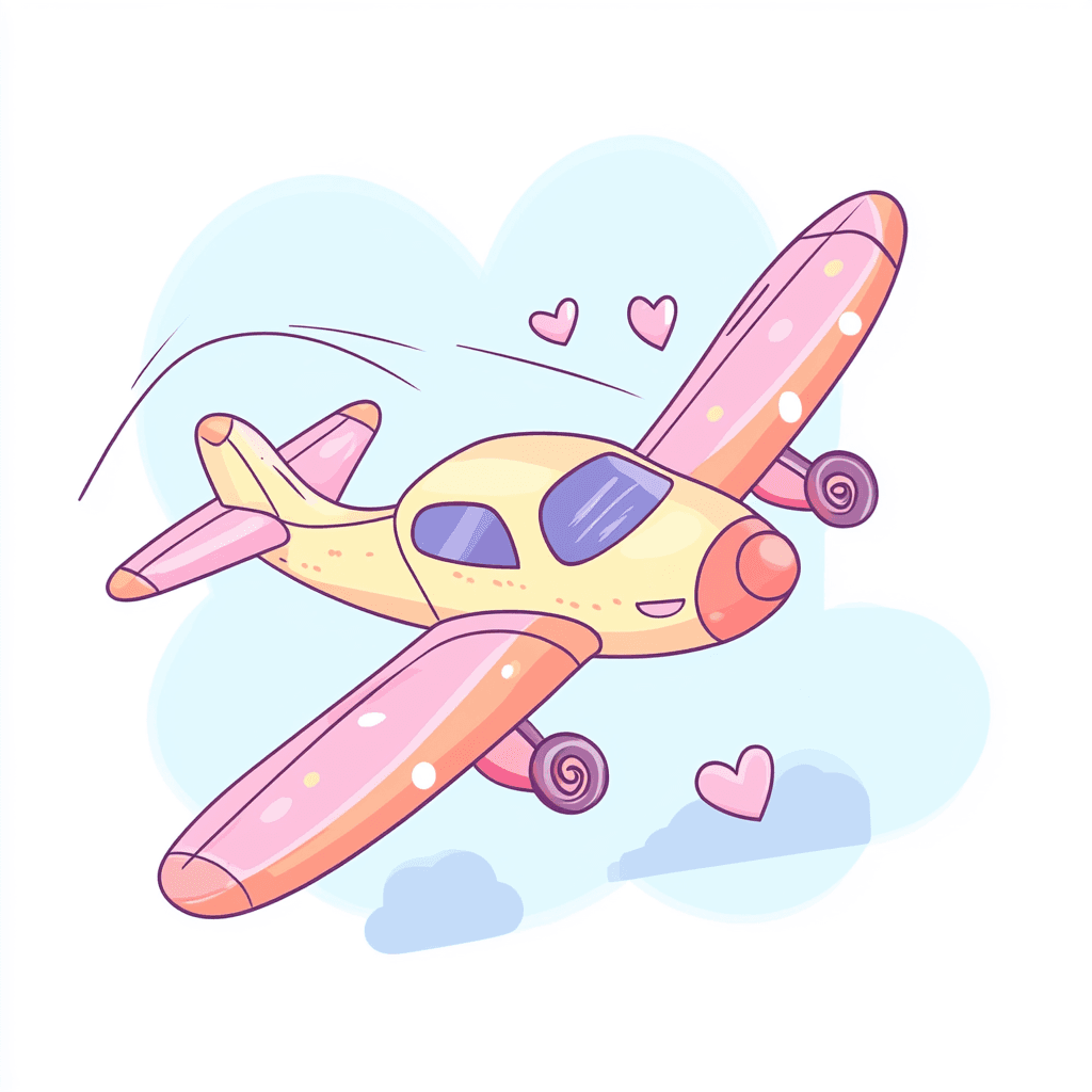 Airplane Street original repeating artwork