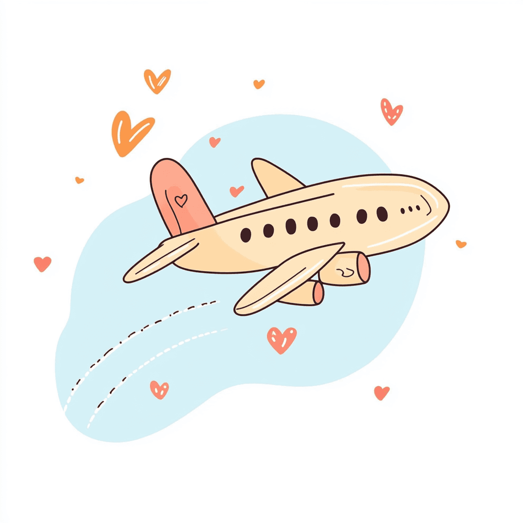 Airplane 068 original repeating artwork