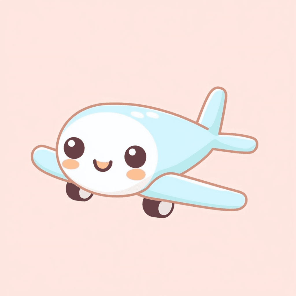 Airplane Spring original repeating artwork