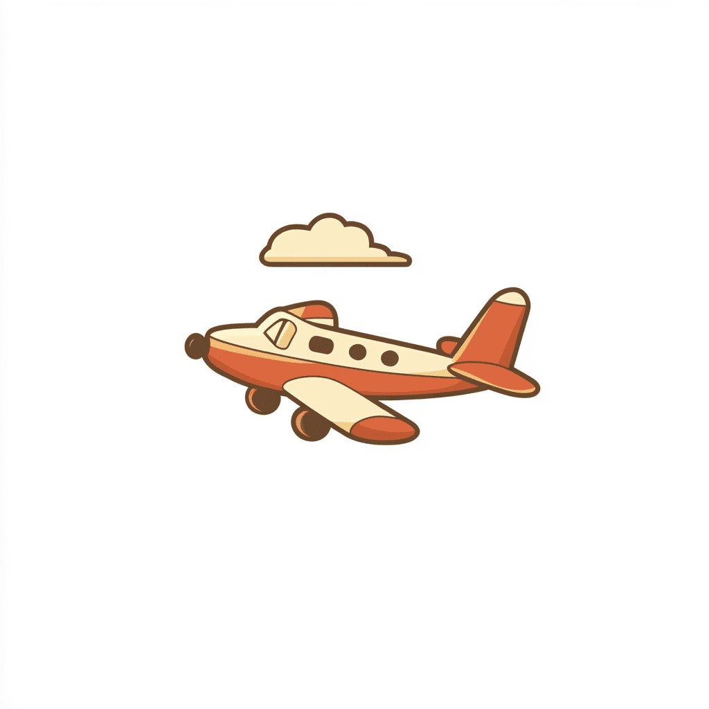 Airplane 294 original repeating artwork