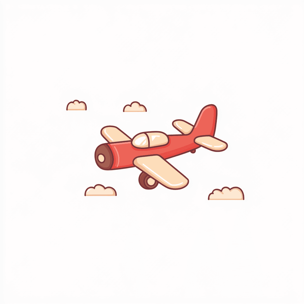 Airplane 382 original repeating artwork