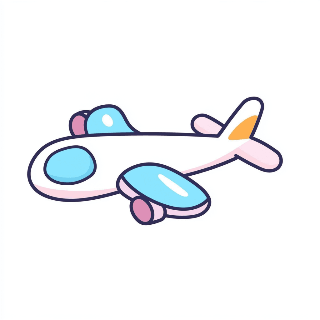 Airplane 321 original repeating artwork